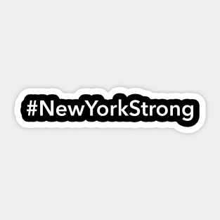 New York City Strong Hashtag Sticker